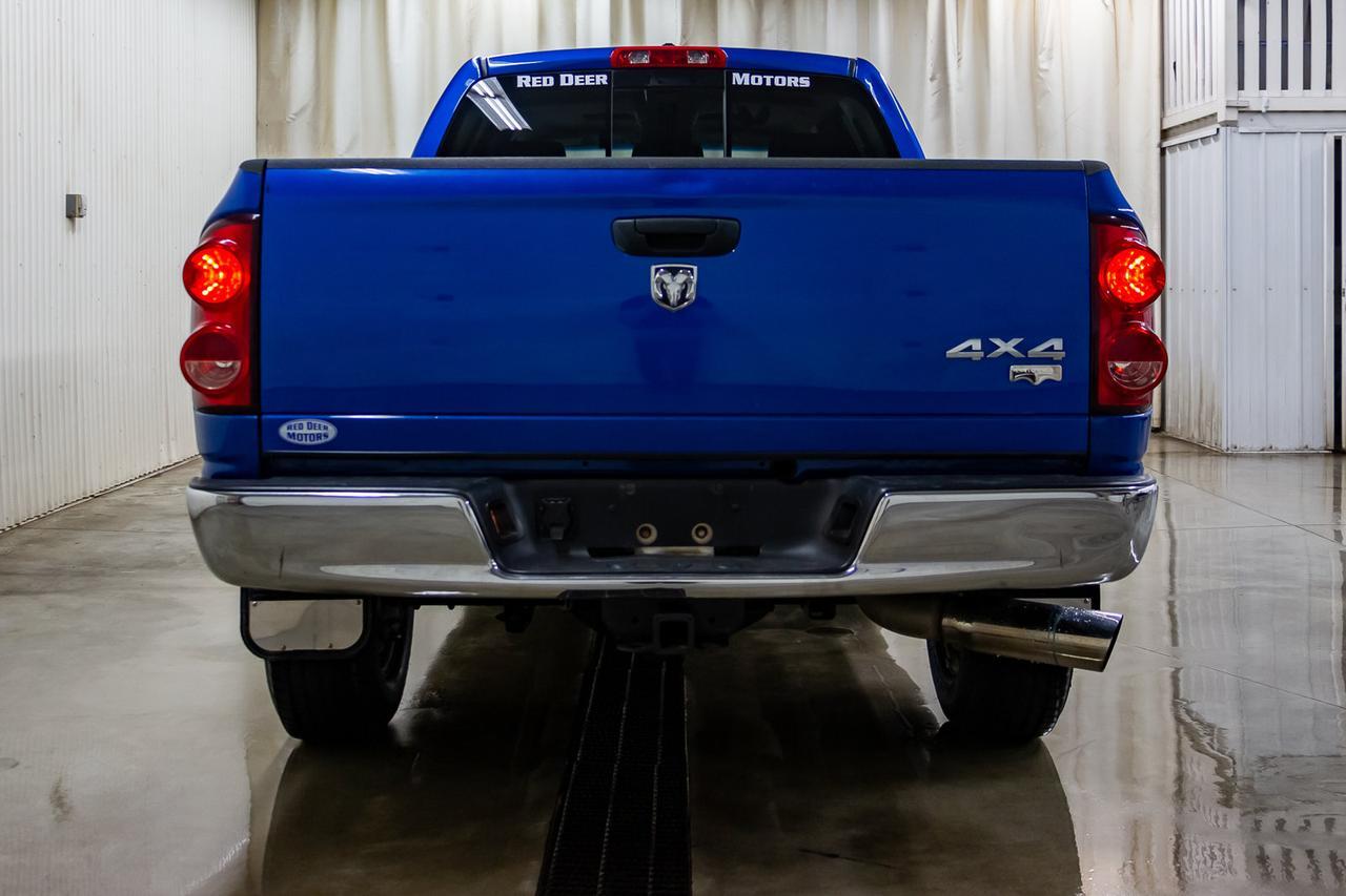 2008 Dodge Ram 3500 4x4 Mega Cab Laramie Diesel Leather Nav DVD Red Deer AB