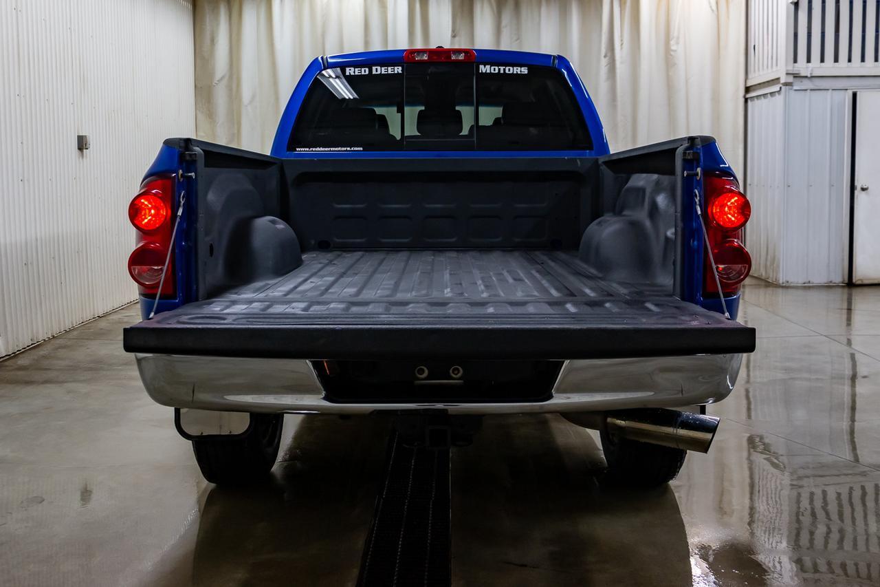 2008 Dodge Ram 3500 4x4 Mega Cab Laramie Diesel Leather Nav DVD Red Deer AB