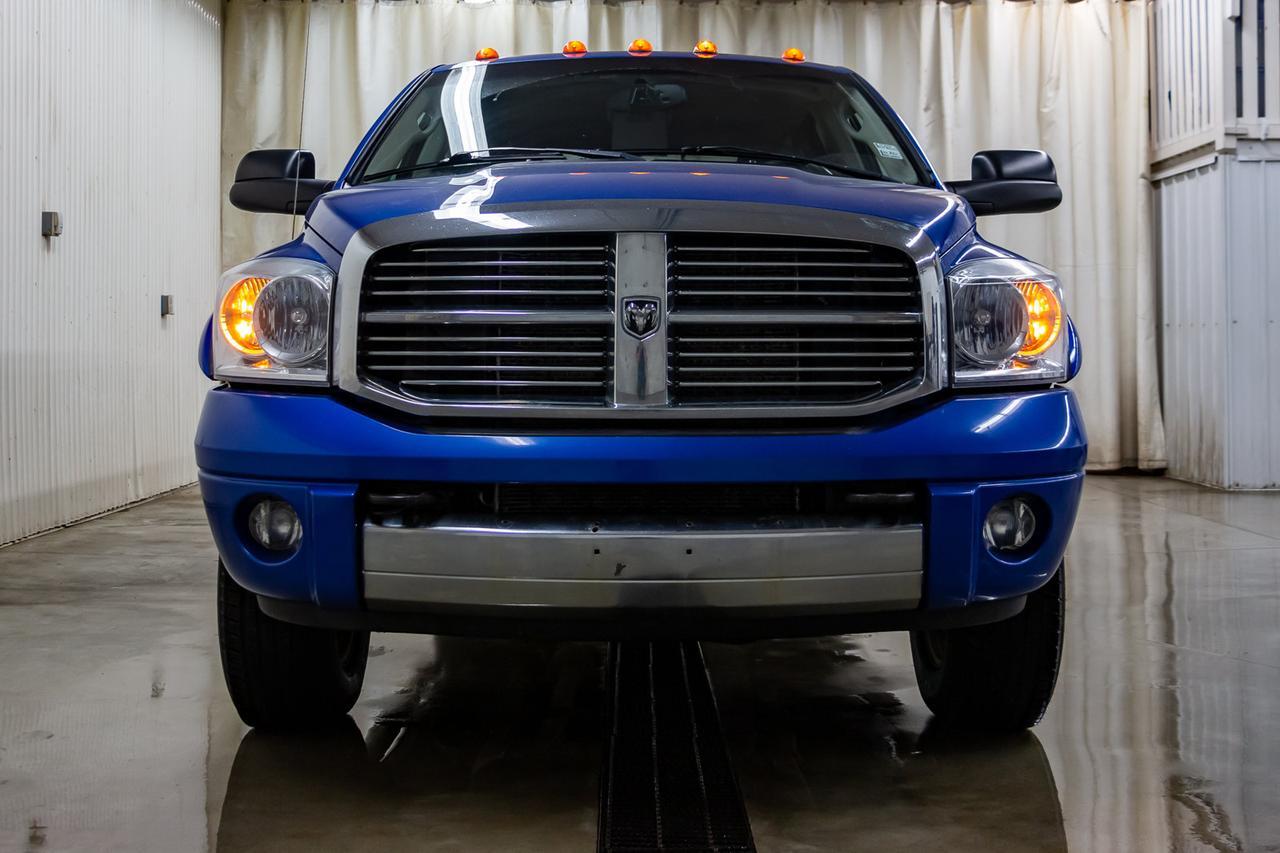 2008 Dodge Ram 3500 4x4 Mega Cab Laramie Diesel Leather Nav DVD Red Deer AB