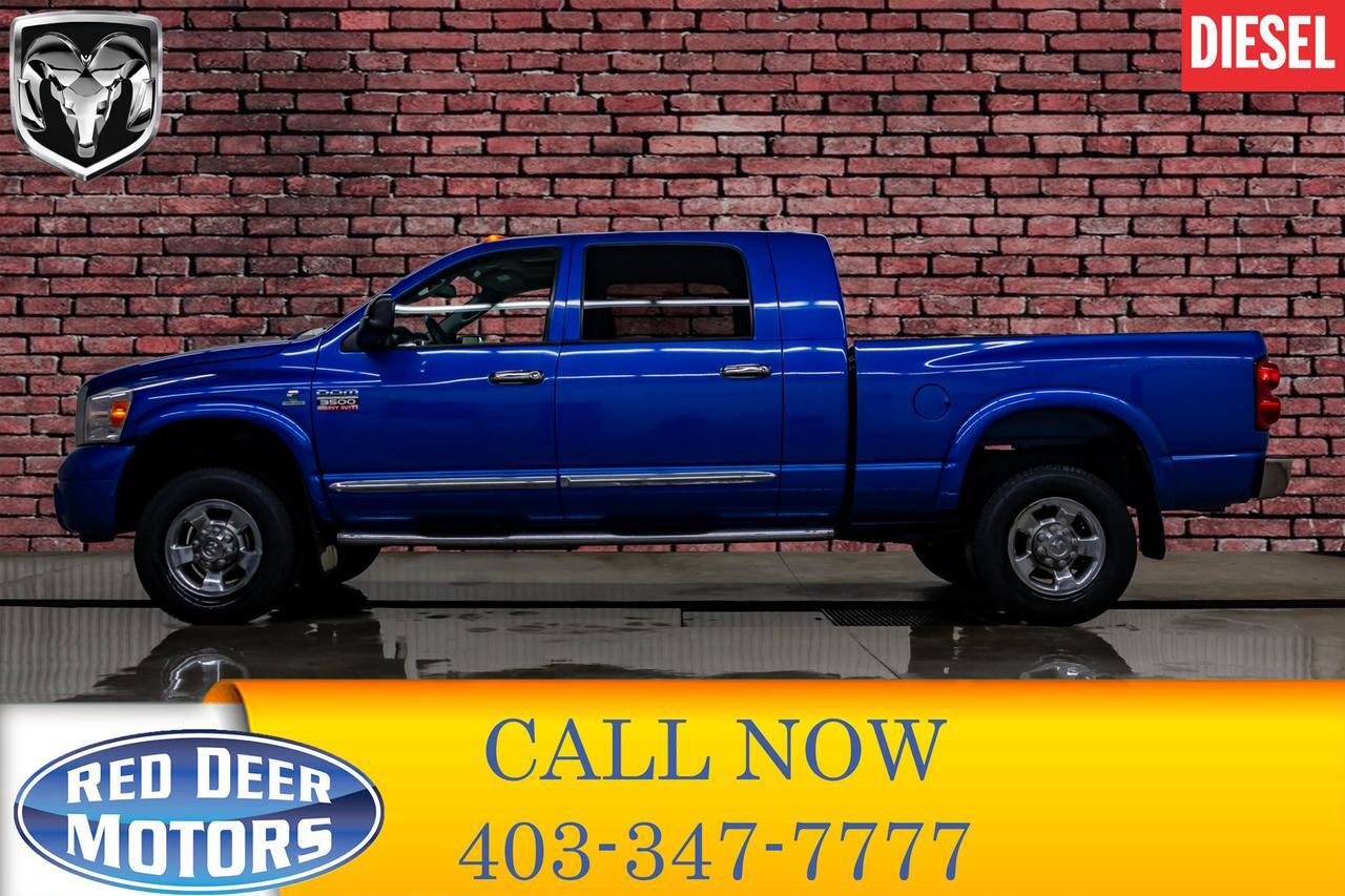 2008 Dodge Ram 3500 4x4 Mega Cab Laramie Diesel Leather Nav DVD