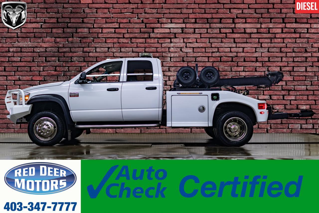 2008 Dodge Ram 4500 4x4 Quad Cab SLT Tow Truck Diesel