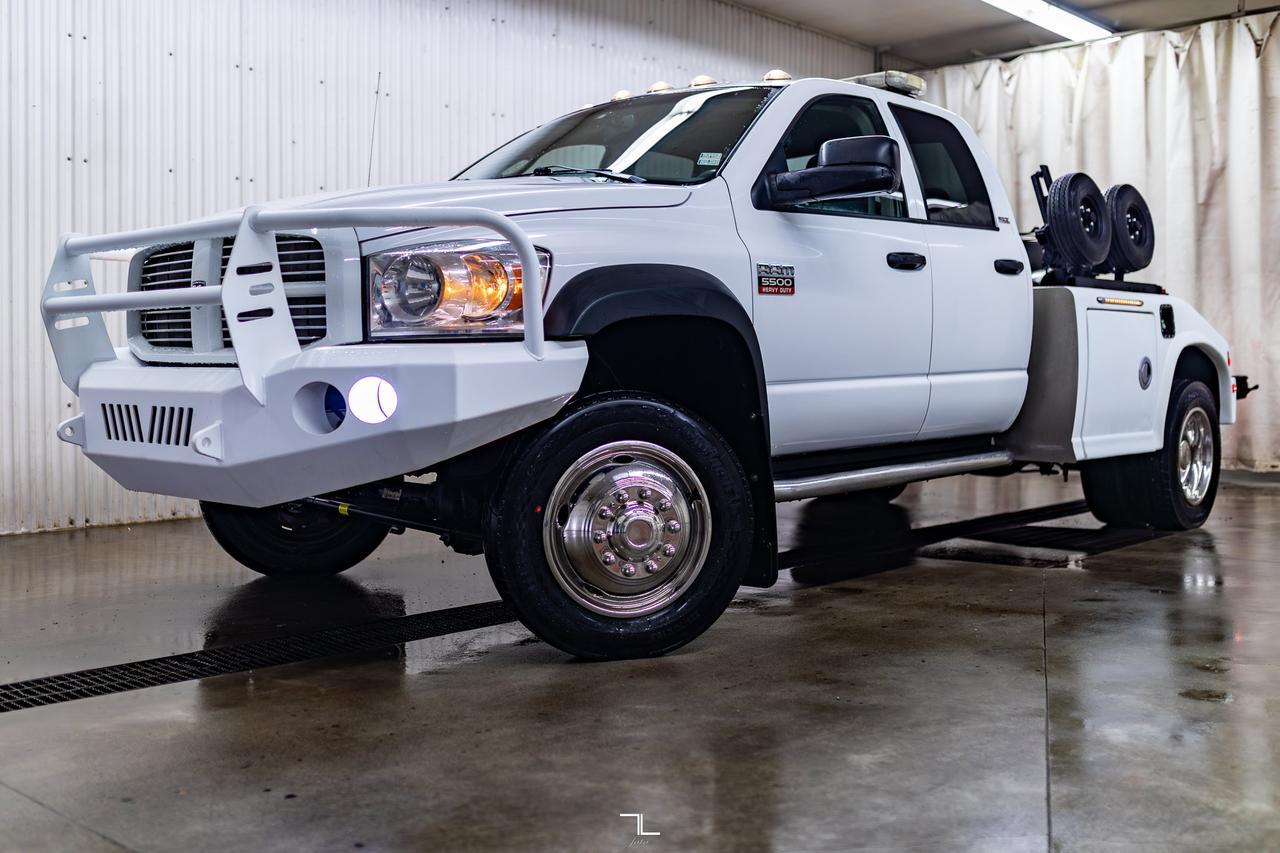 2008 Dodge Ram 4500 4x4 Quad Cab SLT Tow Truck Diesel Red Deer AB