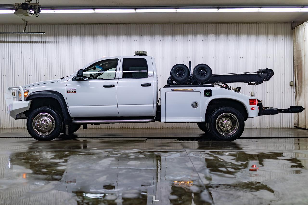 2008 Dodge Ram 4500 4x4 Quad Cab SLT Tow Truck Diesel Red Deer AB