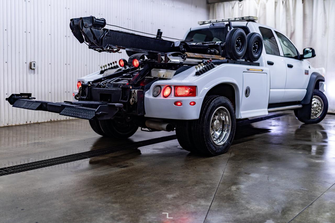 2008 Dodge Ram 4500 4x4 Quad Cab SLT Tow Truck Diesel Red Deer AB
