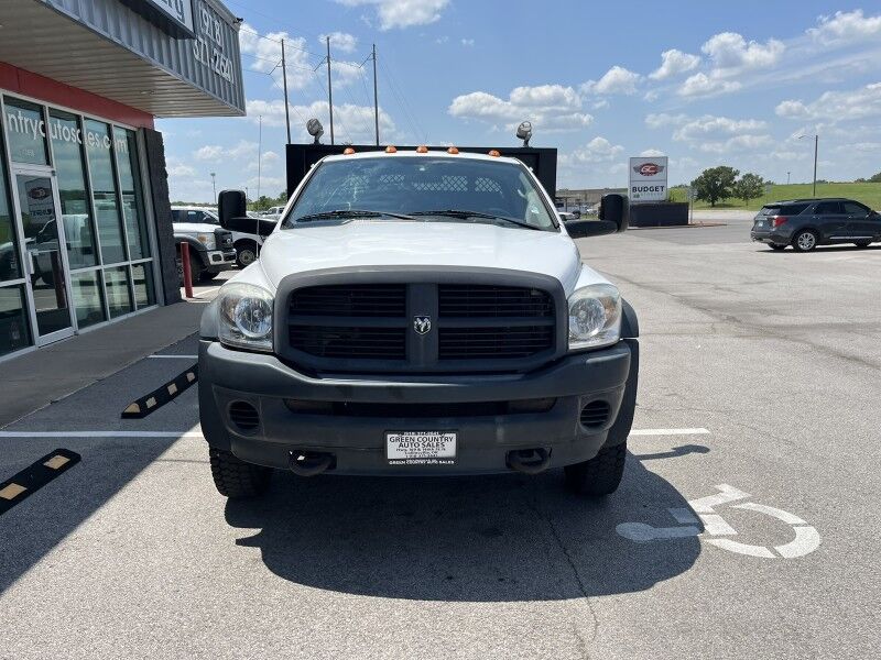2008 Dodge Ram 5500 4x4 Diesel Flatbed 24k Exempt mi's Collinsville OK