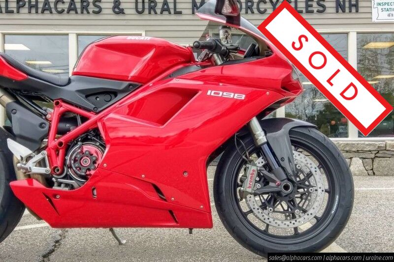 2008 Ducati 1098 Superbike Boston MA