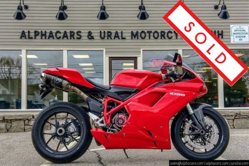 2008 Ducati 1098 Superbike Boston MA