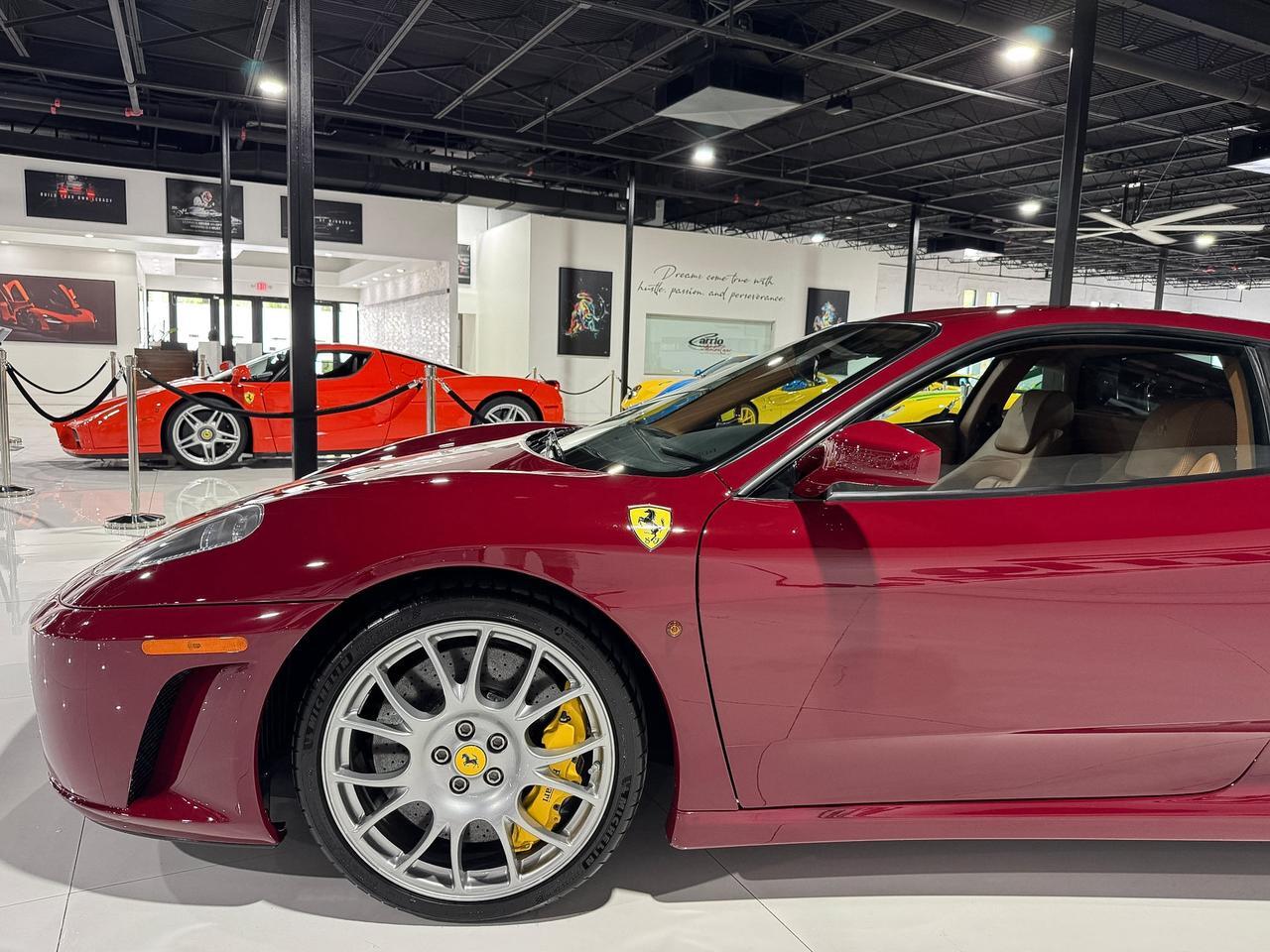 2008 Ferrari 430 FACTORY GATED MANUAL!! Rosso Barchetta paint, Cuoio interior, matching Schedoni luggage AND MORE!! Fort Lauderdale FL