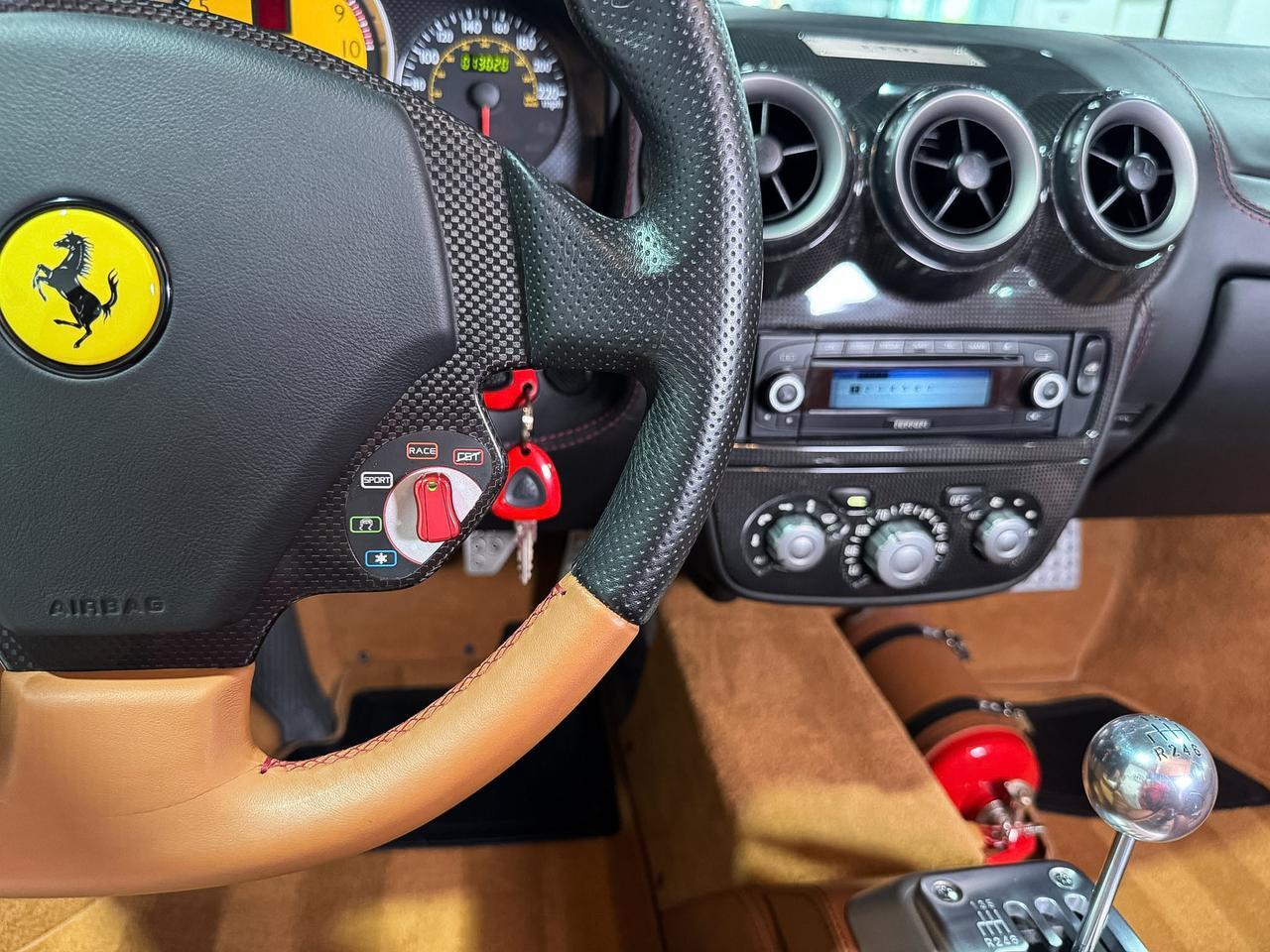 2008 Ferrari 430 FACTORY GATED MANUAL!! Rosso Barchetta paint, Cuoio interior, matching Schedoni luggage AND MORE!! Fort Lauderdale FL