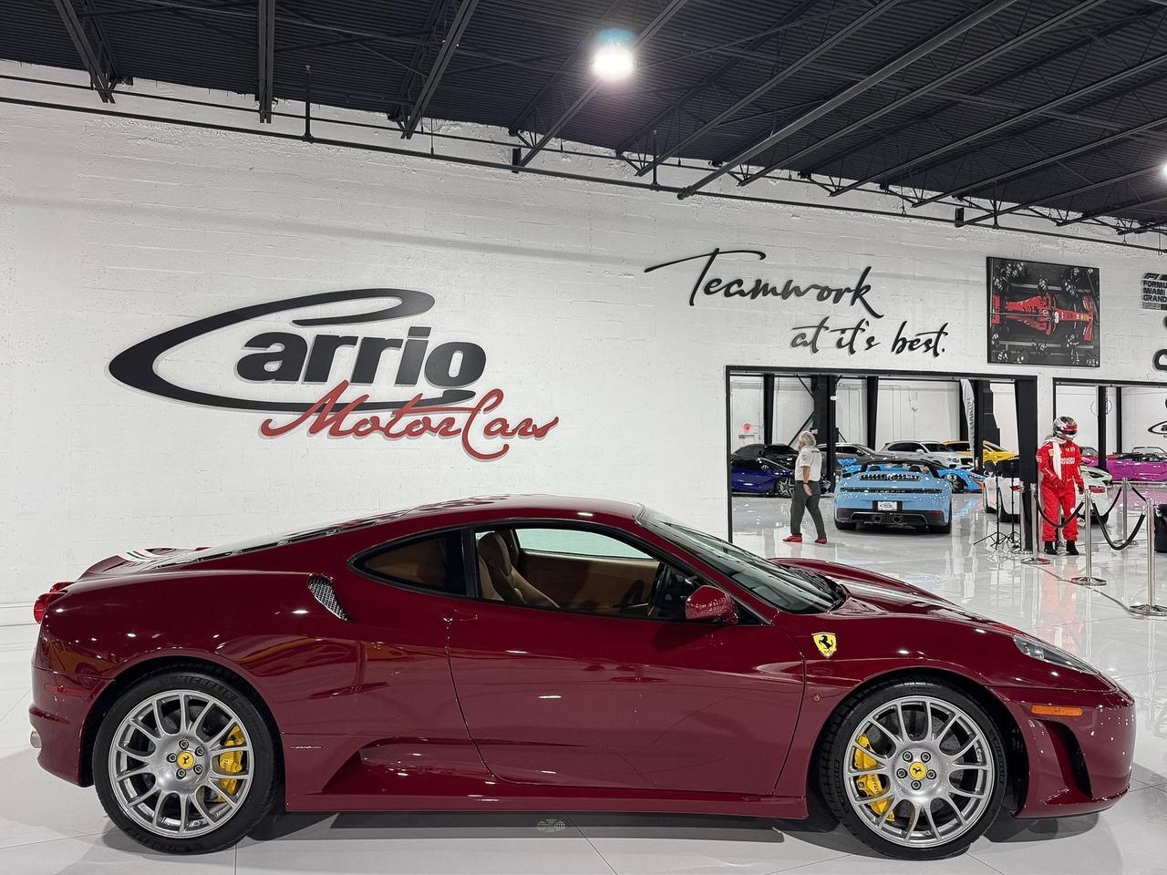 2008 Ferrari 430 FACTORY GATED MANUAL!! Rosso Barchetta paint, Cuoio interior, matching Schedoni luggage AND MORE!! Fort Lauderdale FL