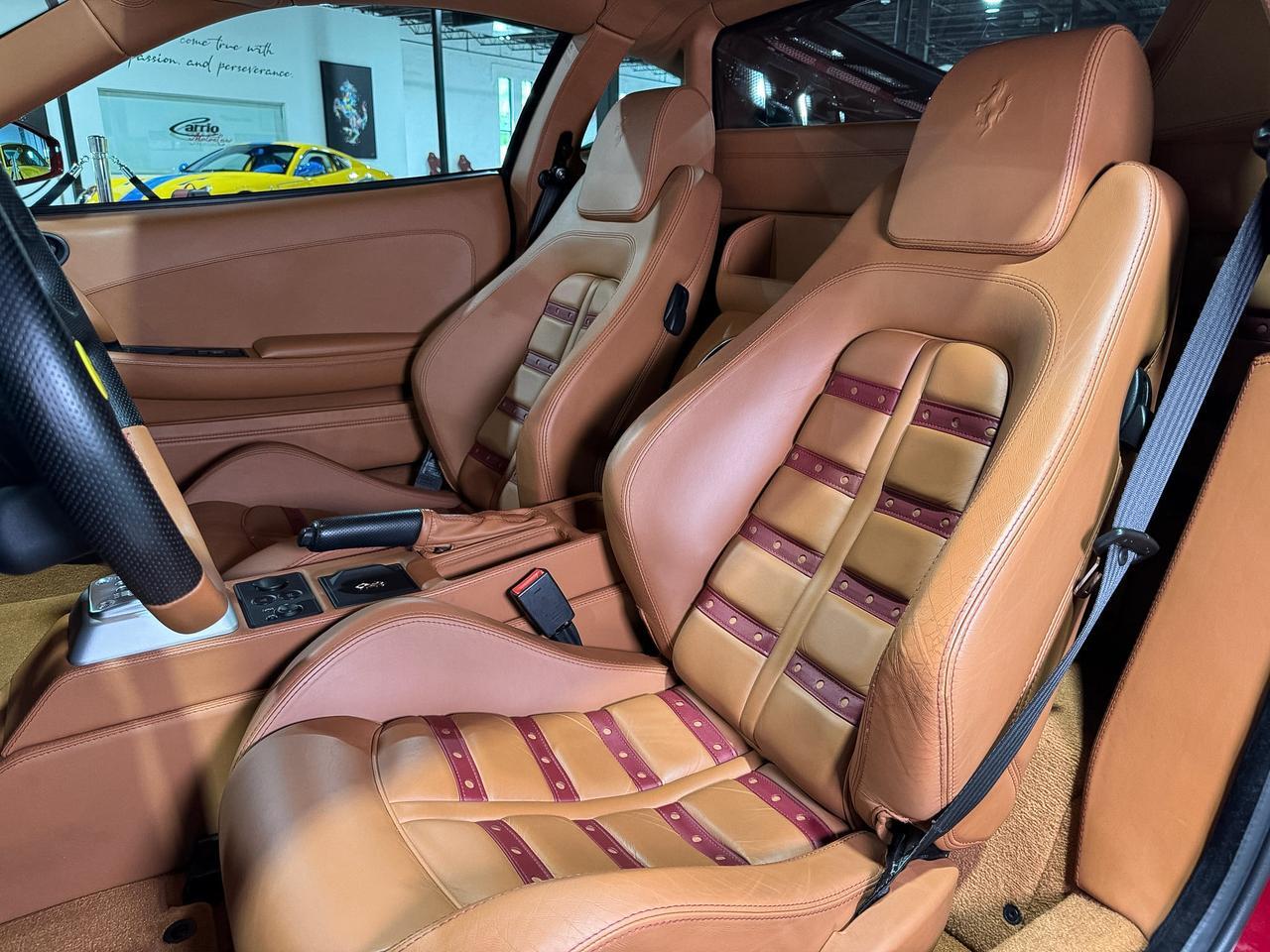 2008 Ferrari 430 FACTORY GATED MANUAL!! Rosso Barchetta paint, Cuoio interior, matching Schedoni luggage AND MORE!! Fort Lauderdale FL