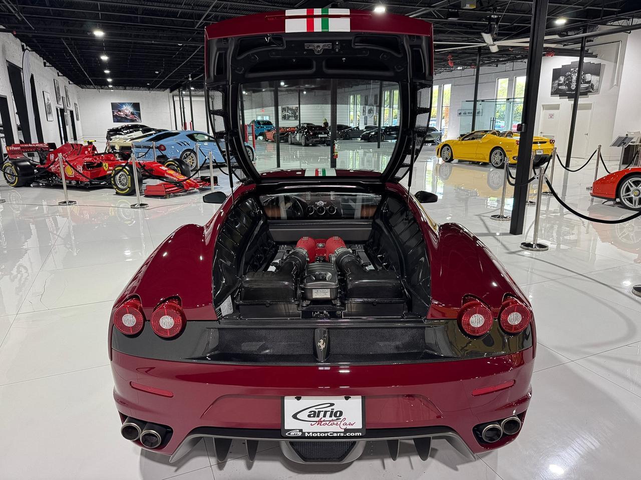 2008 Ferrari 430 FACTORY GATED MANUAL!! Rosso Barchetta paint, Cuoio interior, matching Schedoni luggage AND MORE!! Fort Lauderdale FL