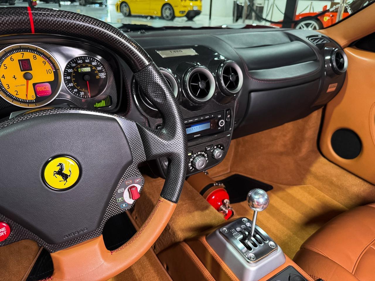 2008 Ferrari 430 FACTORY GATED MANUAL!! Rosso Barchetta paint, Cuoio interior, matching Schedoni luggage AND MORE!! Fort Lauderdale FL