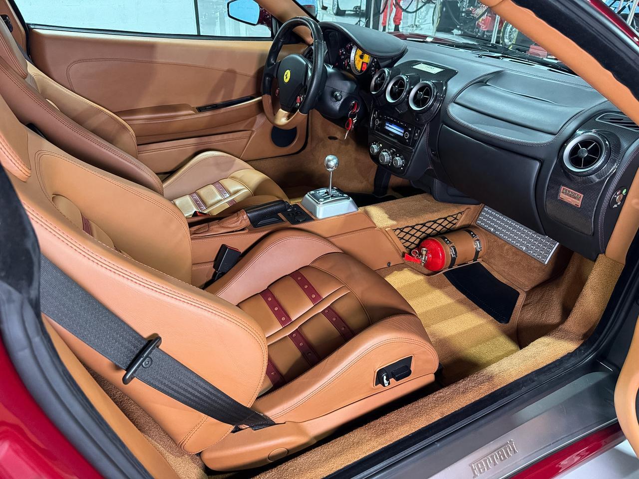 2008 Ferrari 430 FACTORY GATED MANUAL!! Rosso Barchetta paint, Cuoio interior, matching Schedoni luggage AND MORE!! Fort Lauderdale FL