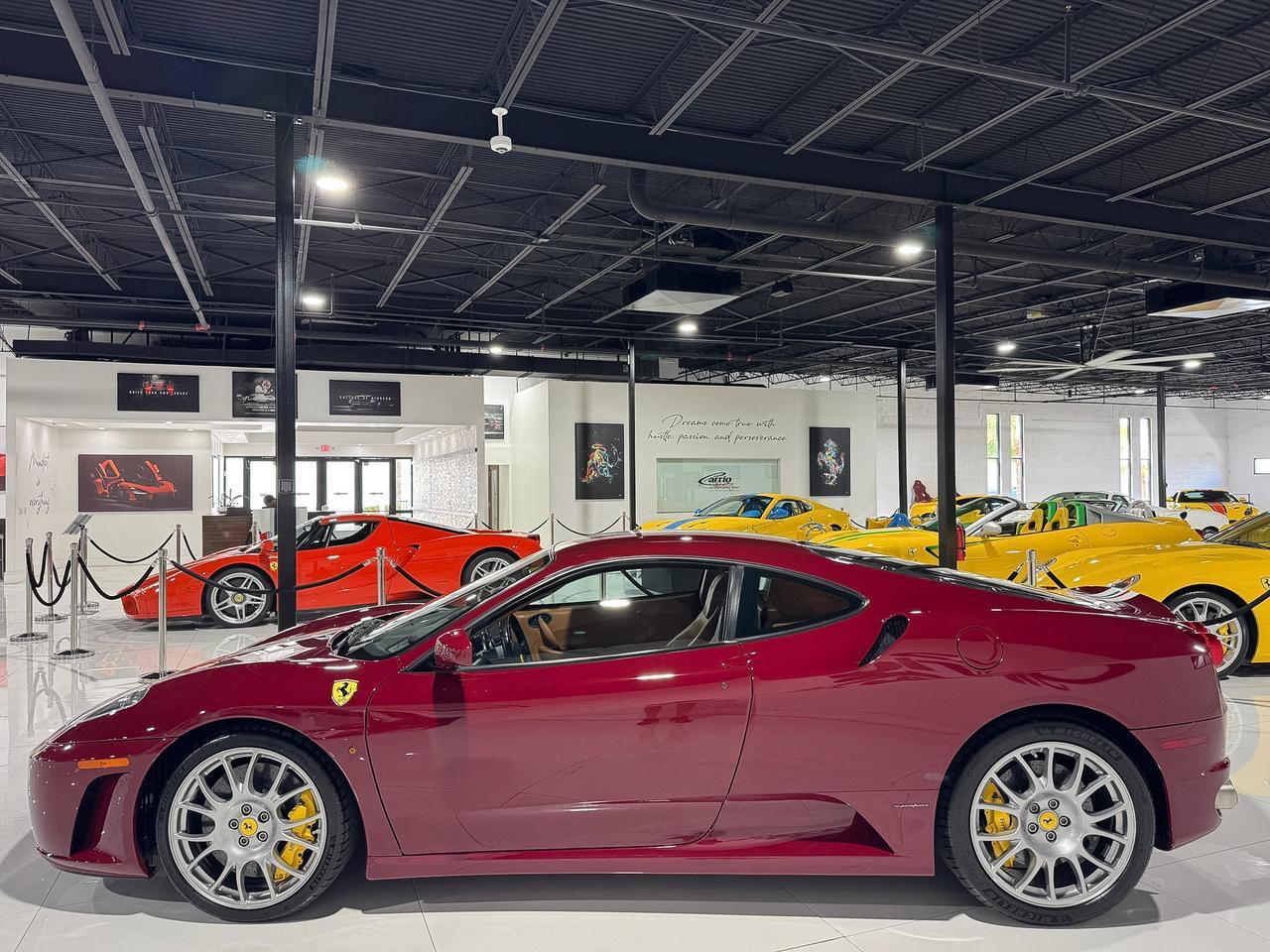 2008 Ferrari 430 FACTORY GATED MANUAL!! Rosso Barchetta paint, Cuoio interior, matching Schedoni luggage AND MORE!! Fort Lauderdale FL