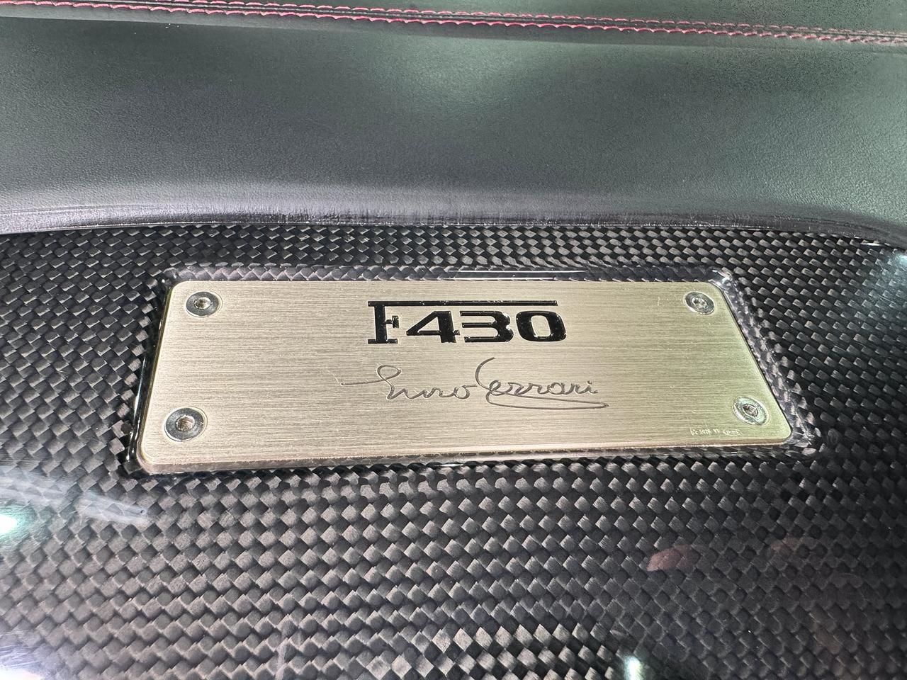2008 Ferrari 430 FACTORY GATED MANUAL!! Rosso Barchetta paint, Cuoio interior, matching Schedoni luggage AND MORE!! Fort Lauderdale FL