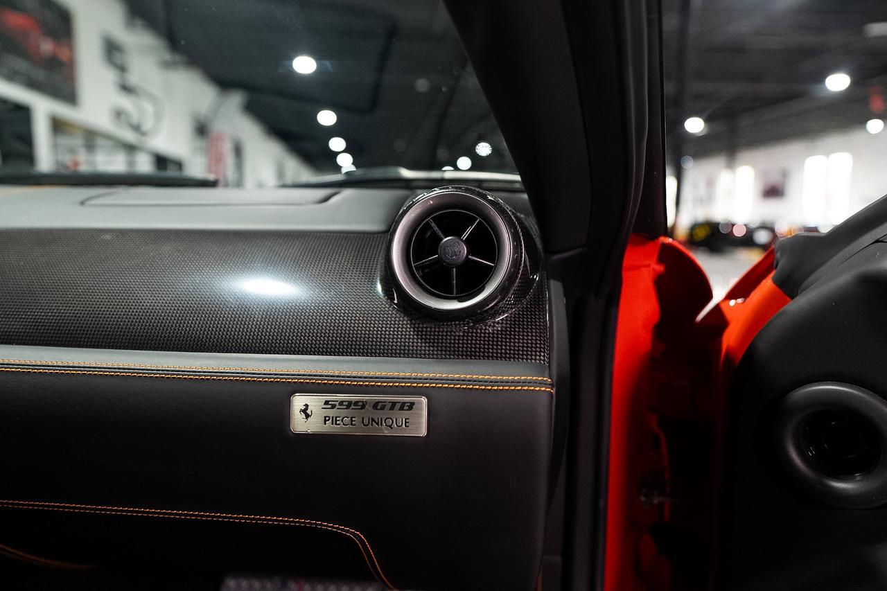 2008 Ferrari 599 GTB Fiorano ONE-OF-ONE SPEC! Rosso Dino paint, bespoke factory interior AND MUCH MORE!! Fort Lauderdale FL