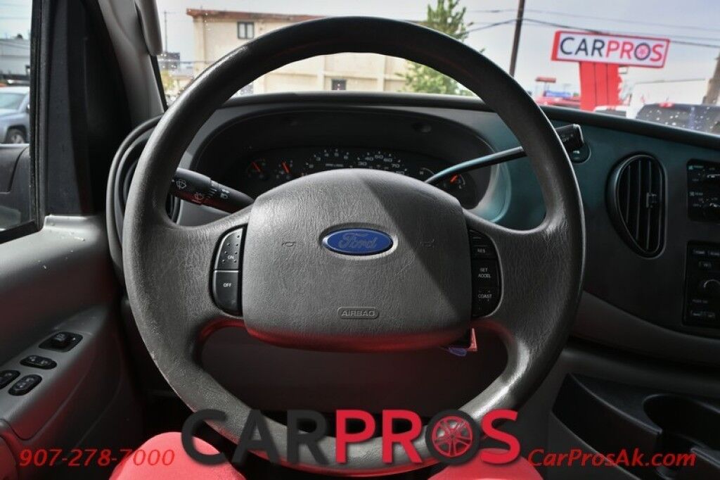 2008 Ford Econoline E350 Passenger Van XLT - 5.4L V8 - Seats 12 - Power Locks, Windows & Mirrors - Fixed Running Boards - Rear Parking Sensors - Cruise Control - Keyless Entry - Aluminum Wheels Anchorage AK