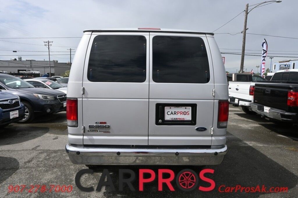 2008 Ford Econoline E350 Passenger Van XLT - 5.4L V8 - Seats 12 - Power Locks, Windows & Mirrors - Fixed Running Boards - Rear Parking Sensors - Cruise Control - Keyless Entry - Aluminum Wheels Anchorage AK