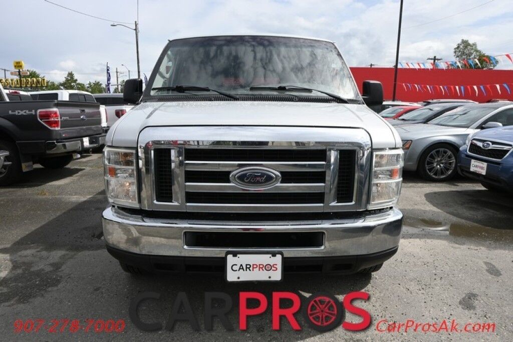 2008 Ford Econoline E350 Passenger Van XLT - 5.4L V8 - Seats 12 - Power Locks, Windows & Mirrors - Fixed Running Boards - Rear Parking Sensors - Cruise Control - Keyless Entry - Aluminum Wheels Anchorage AK