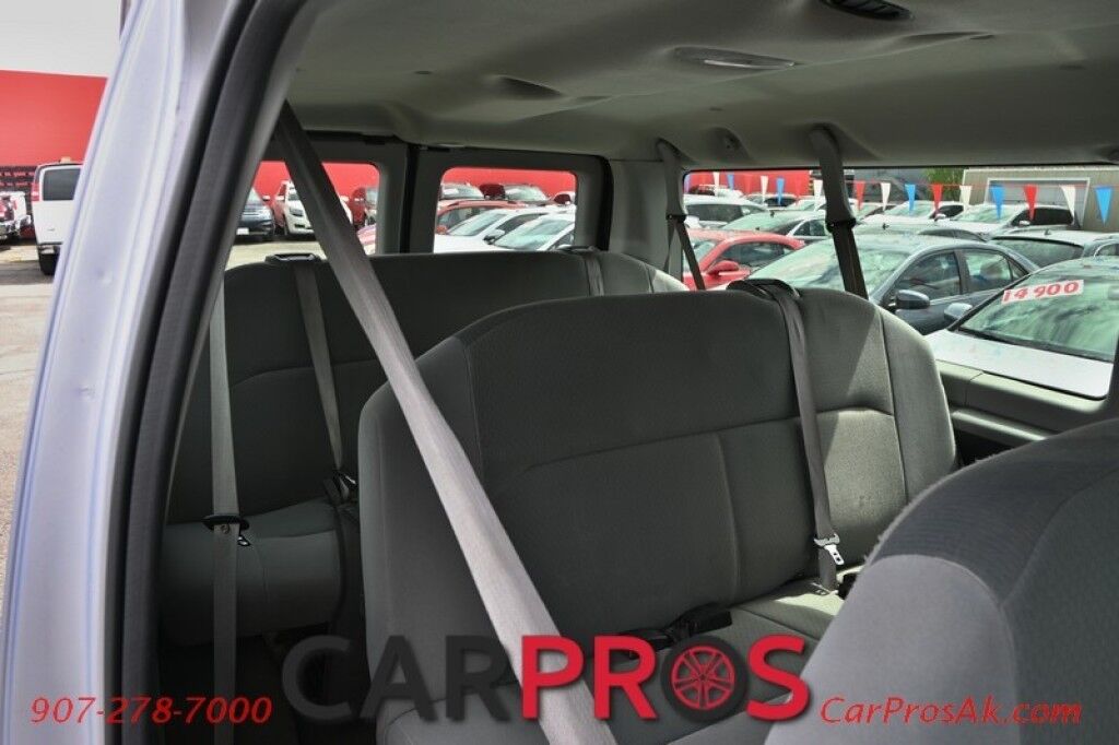 2008 Ford Econoline Wagon XL - 5.4L V8 - Seats 12 - Power Windows and locks - Fixed Running Boards - Rear Parking Sensors - Cruise Control - Keyless Entry - Privacy Glass Anchorage AK