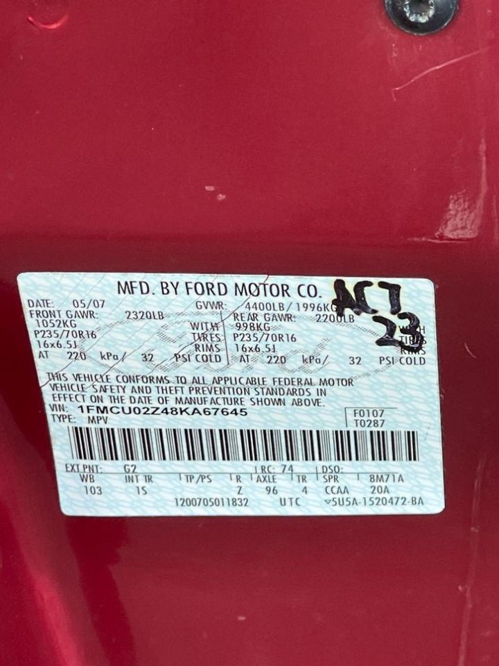 2008 Ford Escape