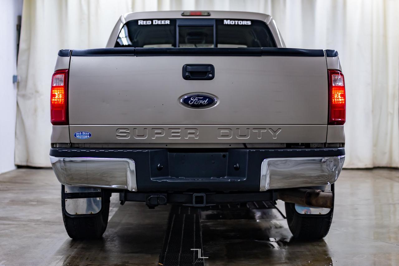 2008 Ford F-250 4x4 Crew Cab Lariat Diesel Leather BCam Red Deer AB