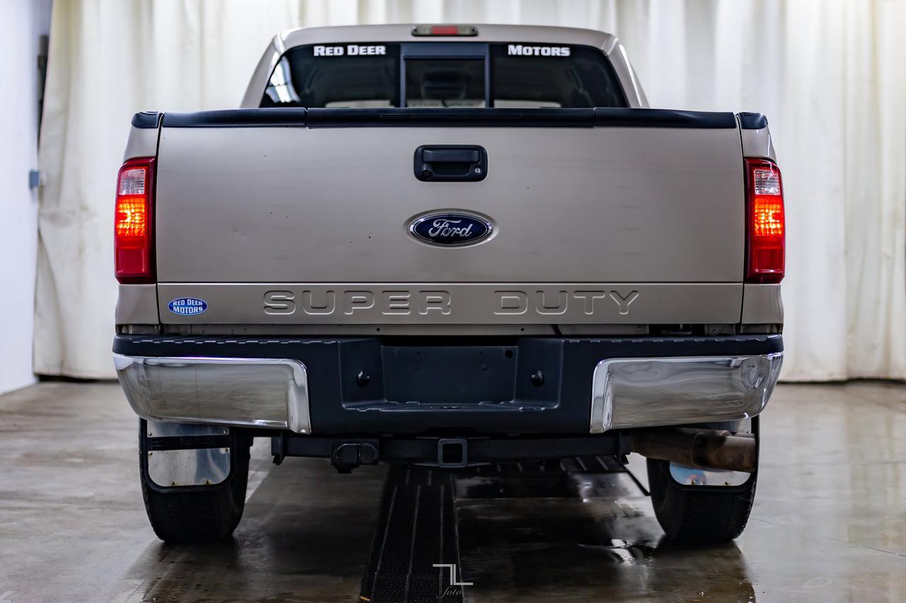 2008 Ford F-250 4x4 Crew Cab Lariat Diesel Leather BCam Red Deer AB