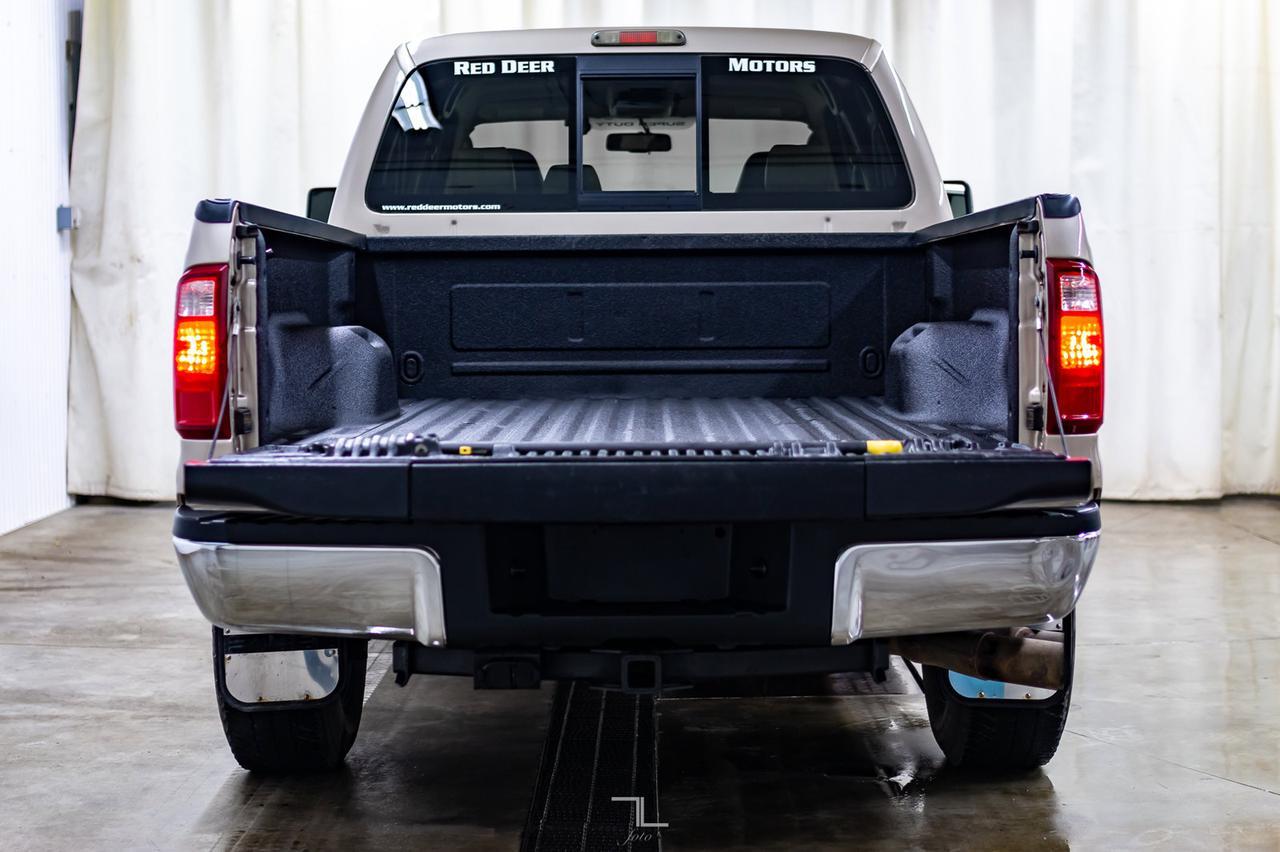 2008 Ford F-250 4x4 Crew Cab Lariat Diesel Leather BCam Red Deer AB