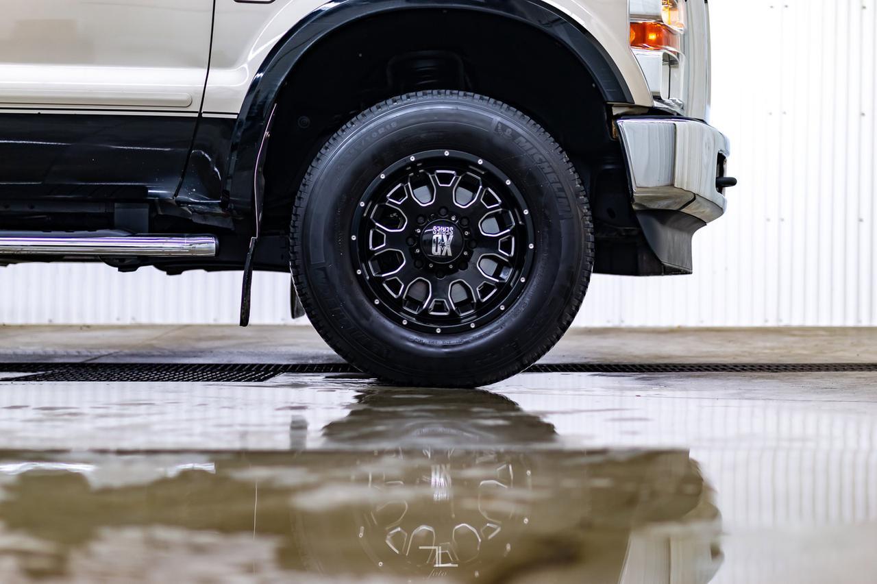 2008 Ford F-250 4x4 Crew Cab Lariat Diesel Leather BCam Red Deer AB