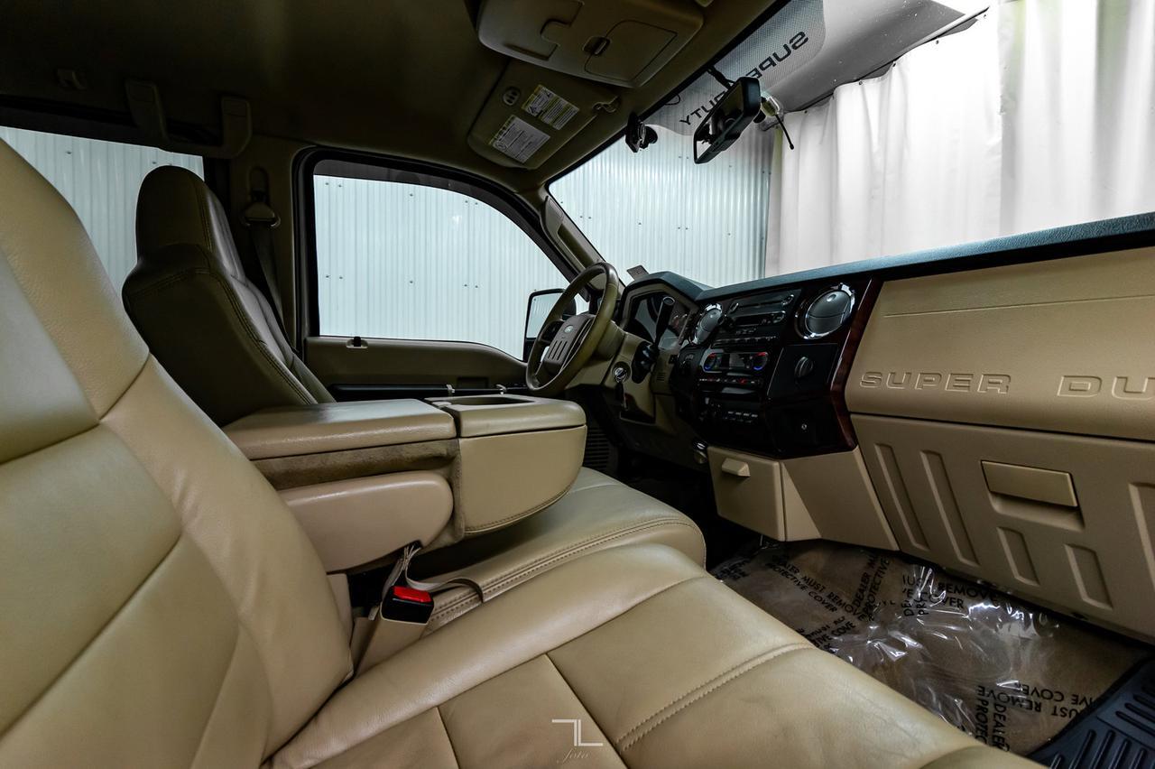 2008 Ford F-250 4x4 Crew Cab Lariat Diesel Leather BCam Red Deer AB