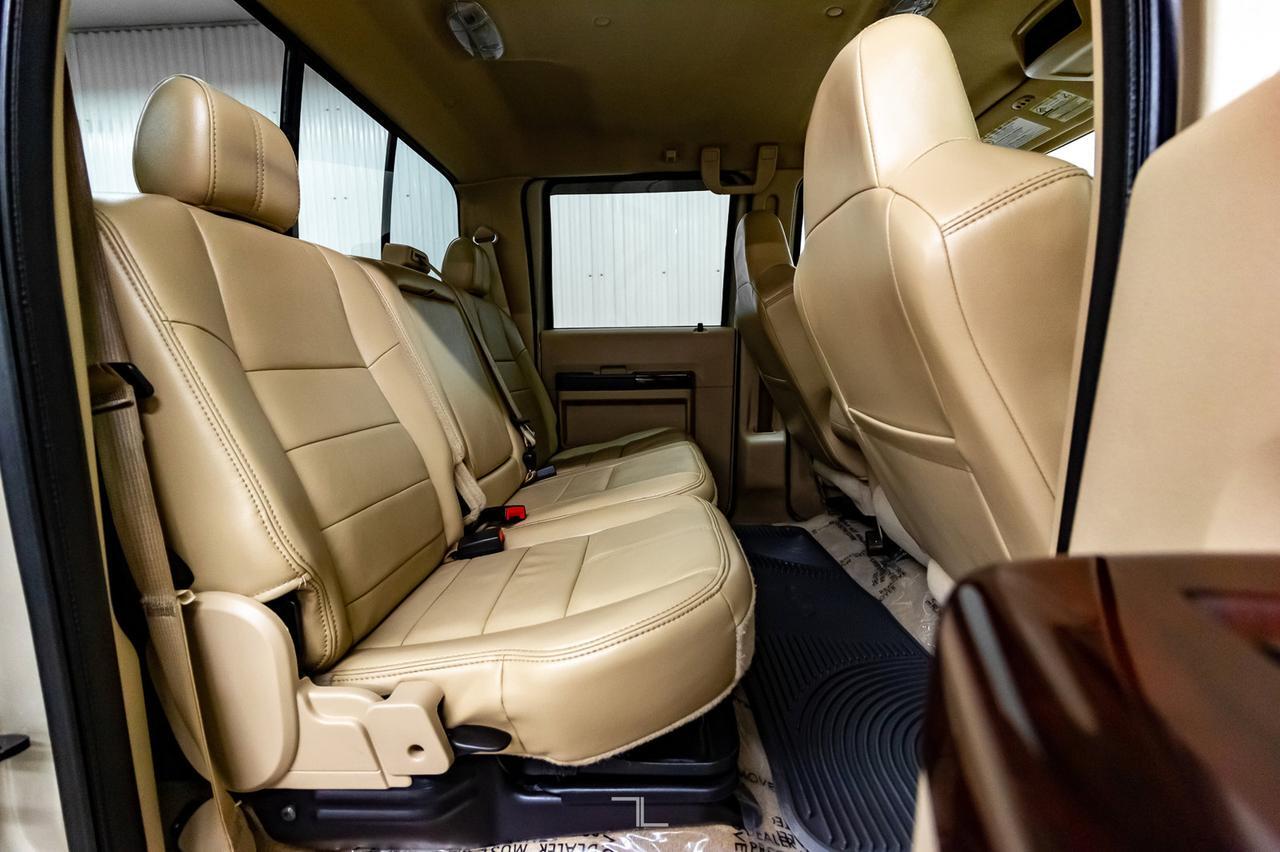 2008 Ford F-250 4x4 Crew Cab Lariat Diesel Leather BCam Red Deer AB