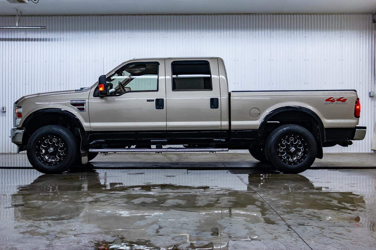 2008 Ford F-250 4x4 Crew Cab Lariat Diesel Leather BCam Red Deer AB