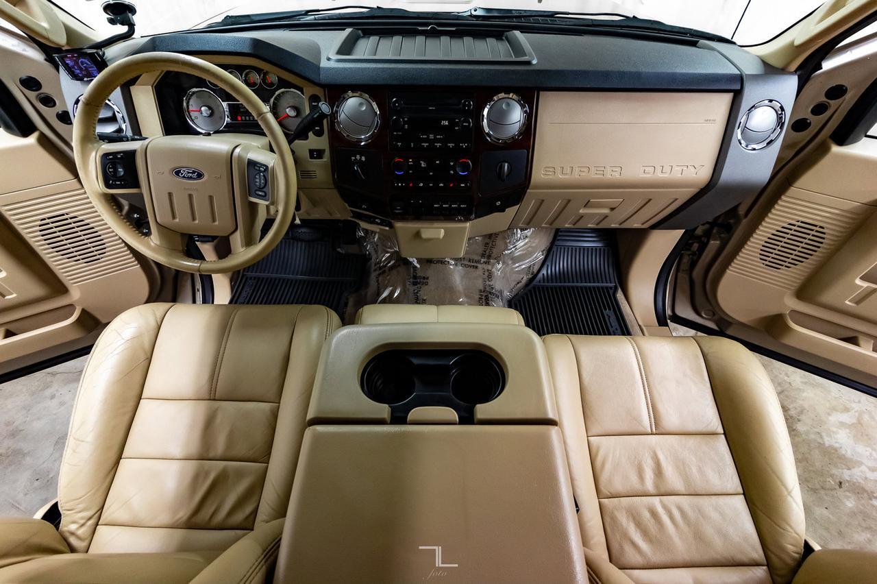 2008 Ford F-250 4x4 Crew Cab Lariat Diesel Leather BCam Red Deer AB