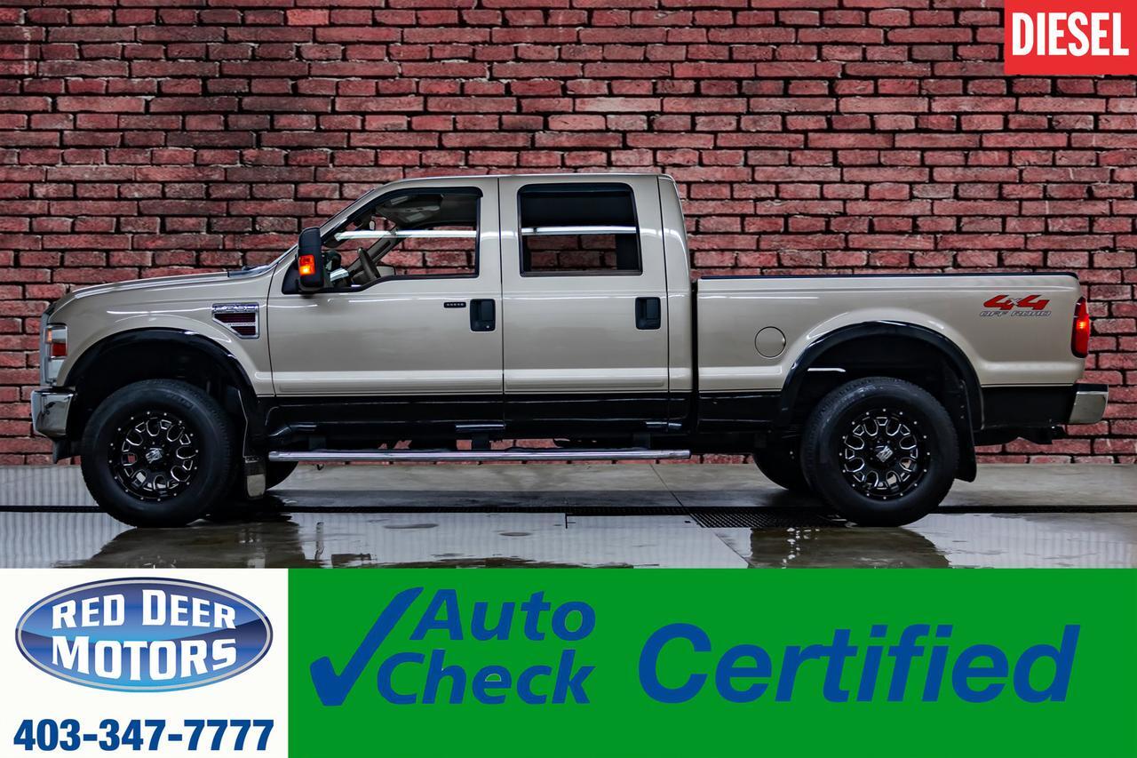 2008 Ford F-250 4x4 Crew Cab Lariat Diesel Leather BCam