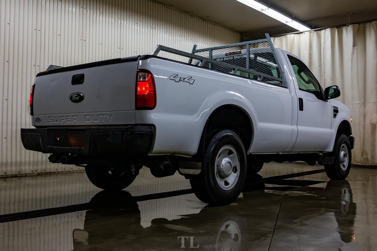2008 Ford F-250 4x4 Reg Cab XL Longbox Red Deer AB