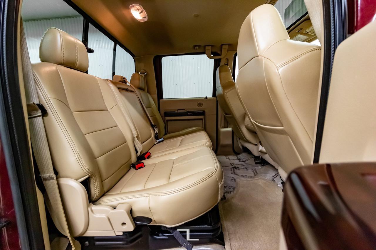 2008 Ford F-350 4x4 Crew Cab Lariat Diesel Leather Roof Red Deer AB