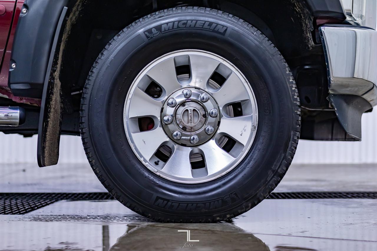 2008 Ford F-350 4x4 Crew Cab Lariat Diesel Leather Roof Red Deer AB