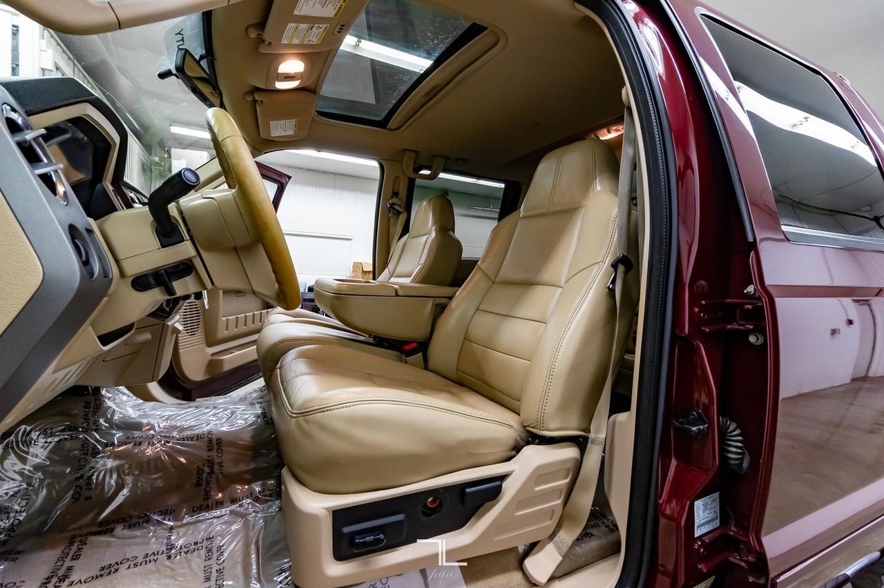 2008 Ford F-350 4x4 Crew Cab Lariat Diesel Leather Roof Red Deer AB