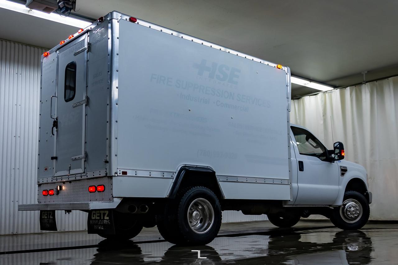 2008 Ford F-350 4x4 Reg Cab XLT Mobile Office Diesel Red Deer AB