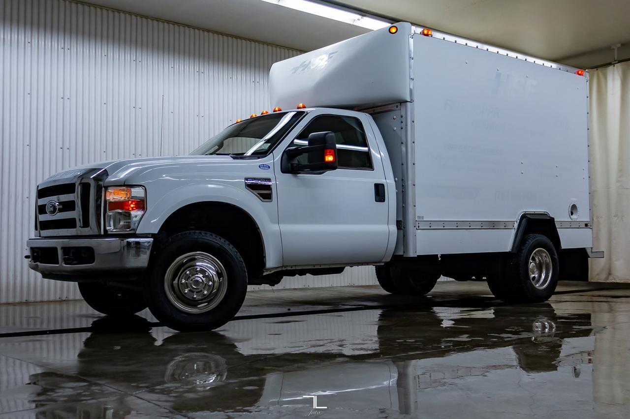 2008 Ford F-350 4x4 Reg Cab XLT Mobile Office Diesel Red Deer AB