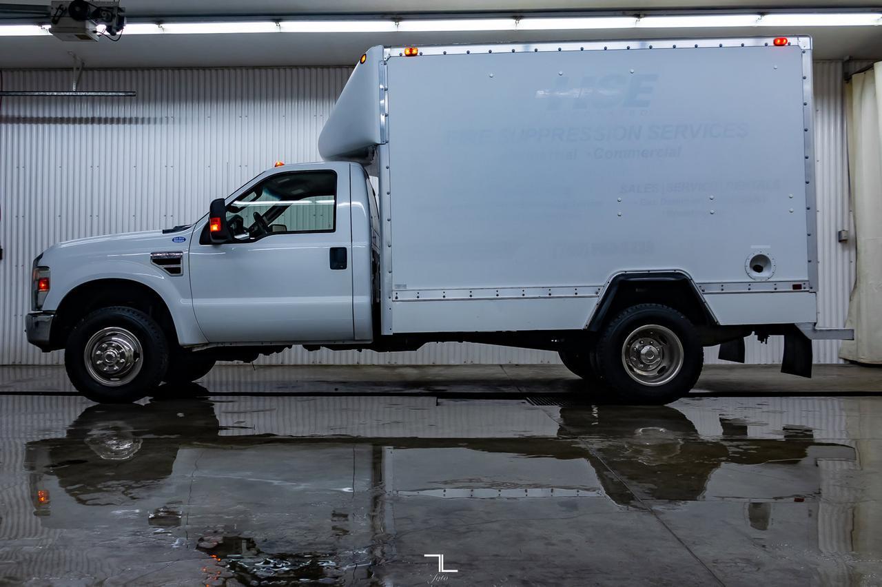 2008 Ford F-350 4x4 Reg Cab XLT Mobile Office Diesel Red Deer AB