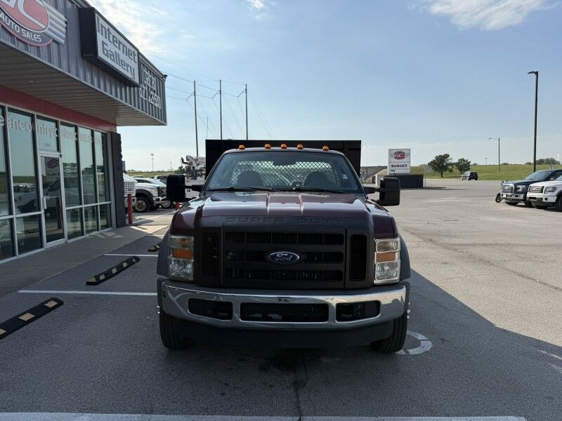 2008 Ford F-450 4x4 Diesel 14' Flatbed 61k XL Collinsville OK
