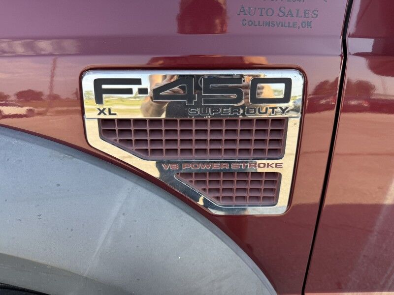 2008 Ford F-450 4x4 Diesel 14' Flatbed 61k XL Collinsville OK
