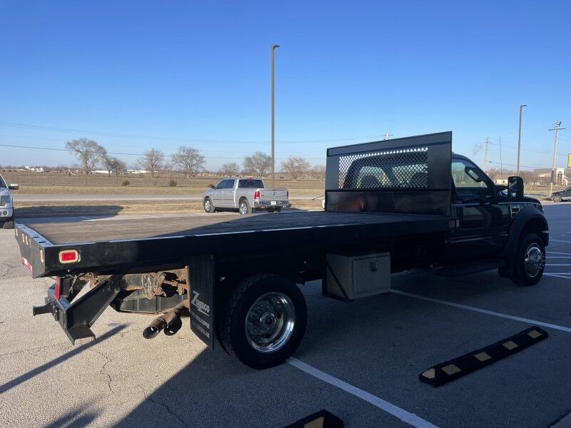 2008 Ford F-450 4x4 Diesel 14' Flatbed 61k exempt mi's XL Collinsville OK