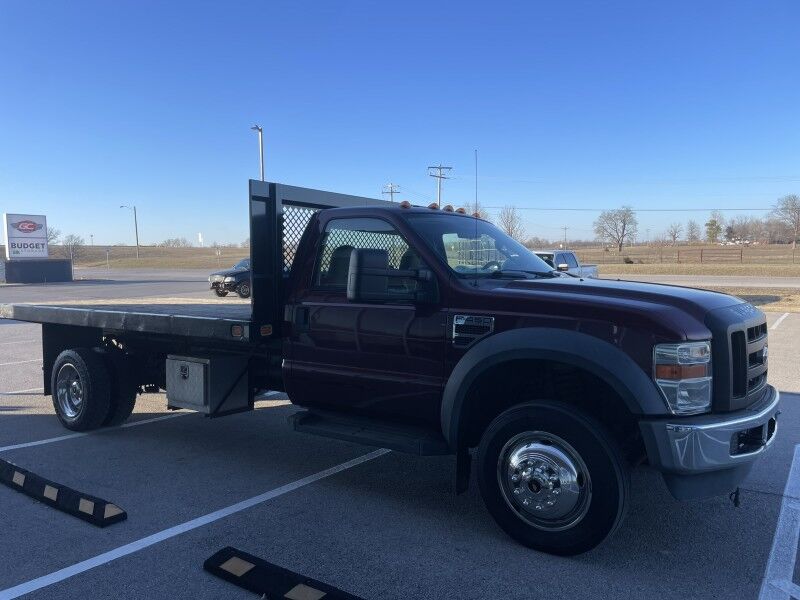 2008 Ford F-450 4x4 Diesel 14' Flatbed 61k exempt mi's XL Collinsville OK