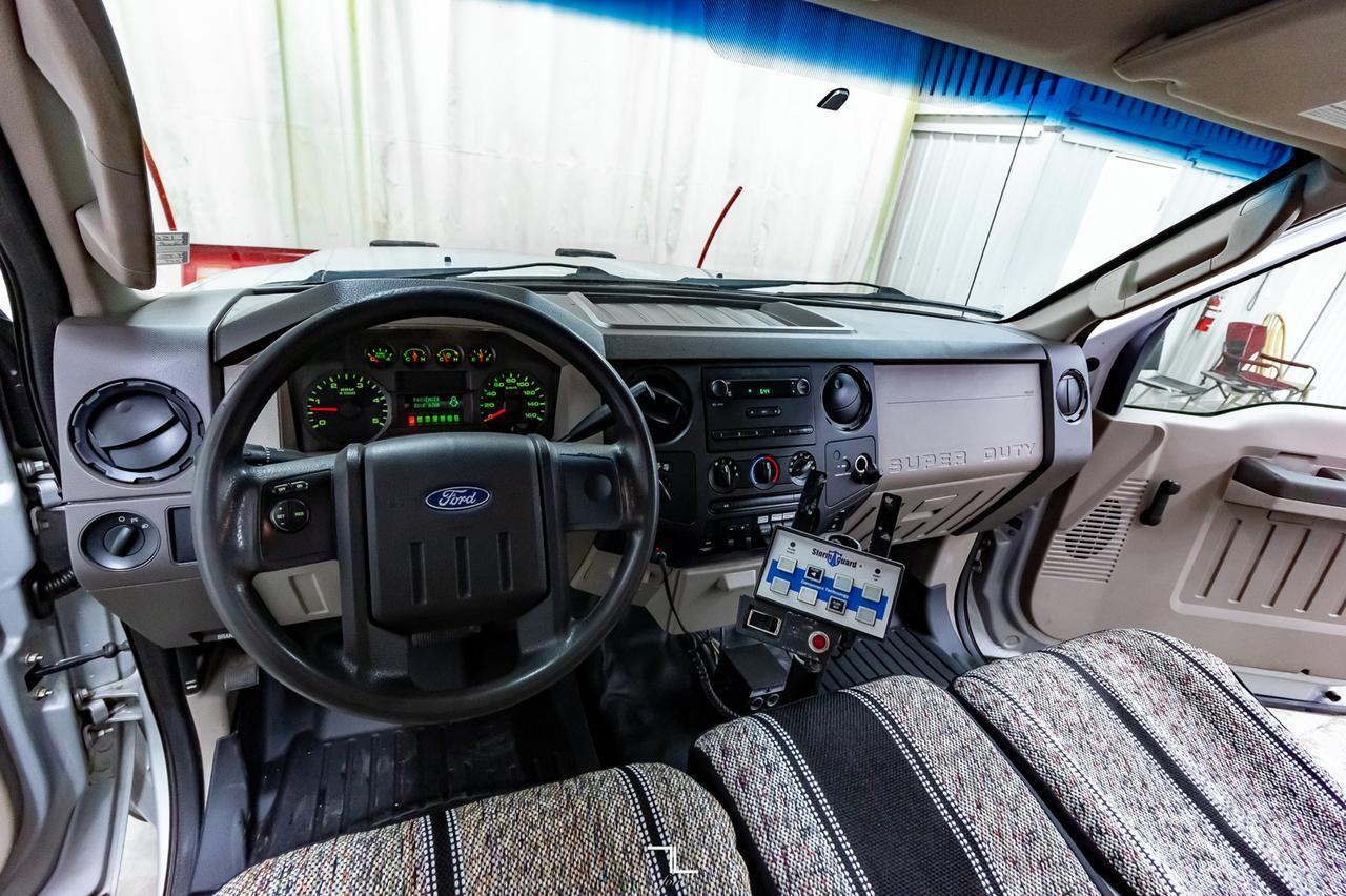 2008 Ford F-450 4x4 Reg Cab XL Snow Plow Dump Box Diesel Red Deer AB