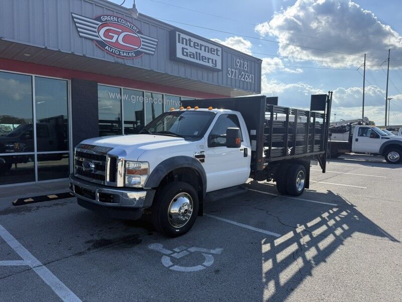 2008 Ford F-450 Diesel Flatbed w/ Lift Gate XLT Collinsville OK