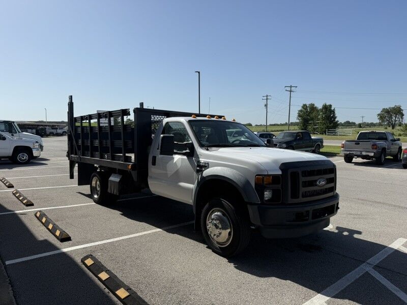 2008 Ford F-450 Diesel Stake Flatbed w/ Lift XL Collinsville OK