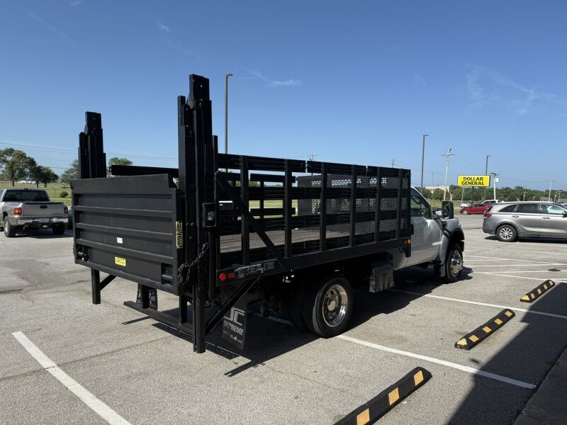 2008 Ford F-450 Diesel Stake Flatbed w/ Lift XL Collinsville OK